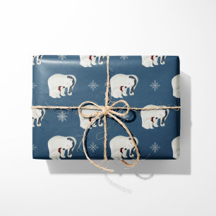 Polar Bear Hugs Holiday Wrapping Paper