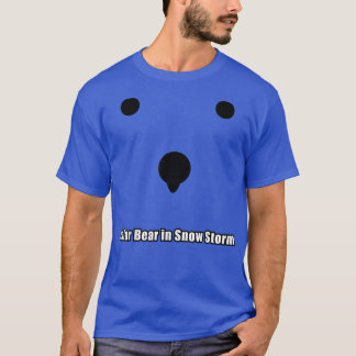 Polar Bear in Snow Storm T-Shirt