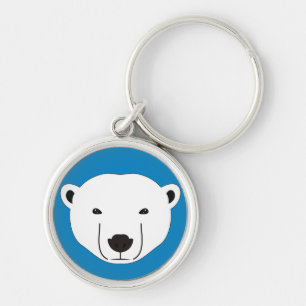 Polar Bear Keychain