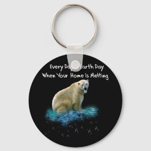 Polar Bear Keychain