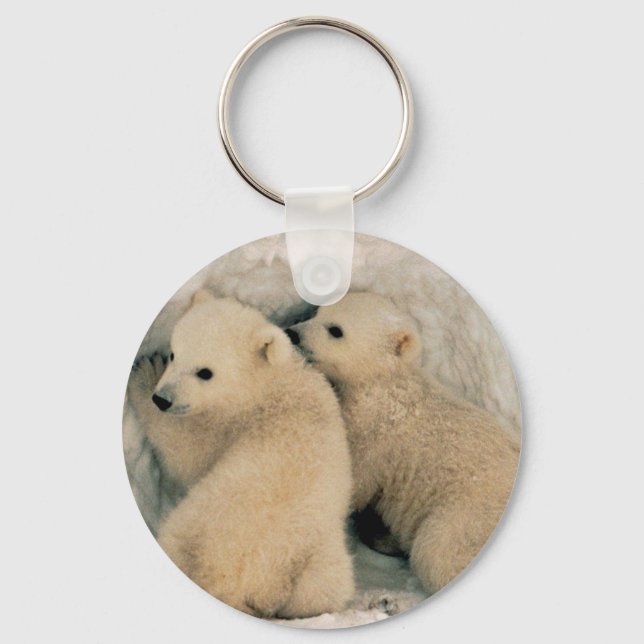 Polar Bear Keychain (Front)