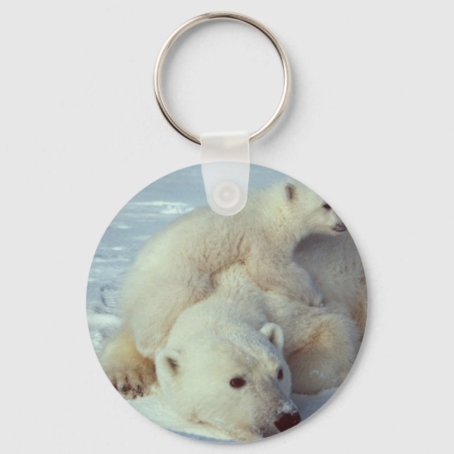 Polar Bear Keychain (Front)