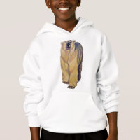 Polar Bear Kid's Hoodie Polar Bear Hoodie Sweatshi