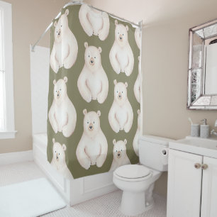 Polar Bear Kids Illustration Winter