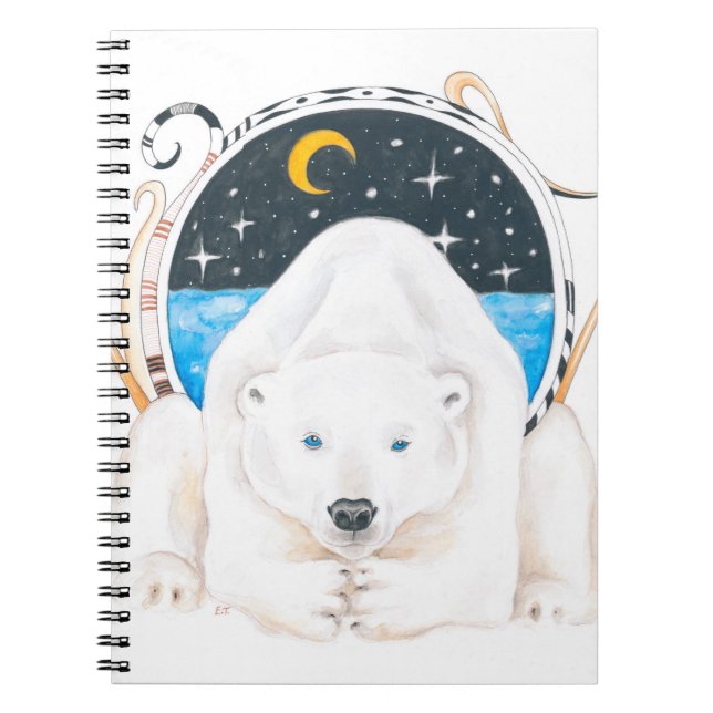 Polar Bear King Notebook (Front)