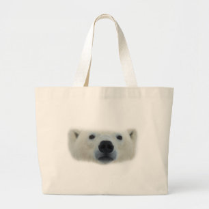 Polar Bear Large Tote Bag