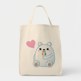 Polar Bear Love Tote Bag