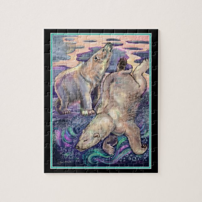 Polar Bear Magic Jigsaw Puzzle (Vertical)