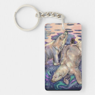 Polar Bear Magic  Keychain