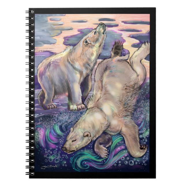 Polar Bear Magic  Notebook (Front)