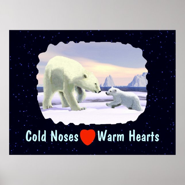 Polar Bear - Mama Nose Best Poster (Front)