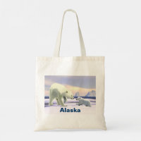 Polar Bear - Mama Nose Best Tote Bag