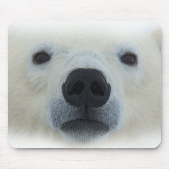 Polar Bear Mouse Pad (Front)