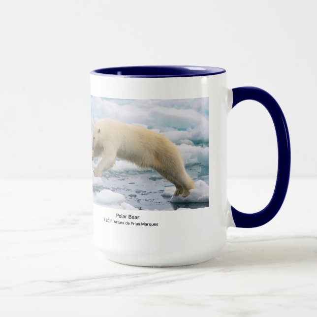 polar bear mug (Right)
