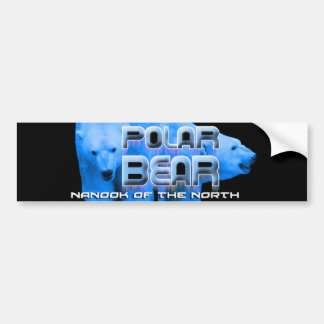 POLAR BEAR NANOOK of the North Bumper Sticker