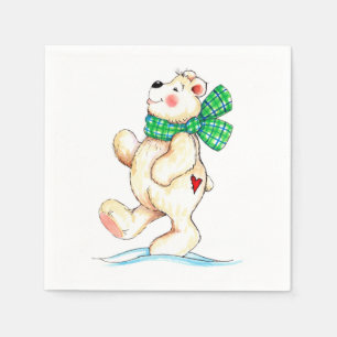 Polar Bear Napkin