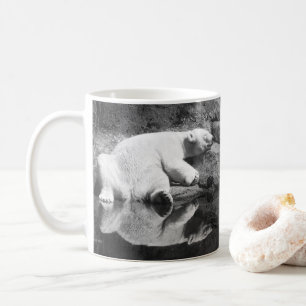 Polar bear napping-Don't Bug Me, I'm Chillin'-mug Coffee Mug