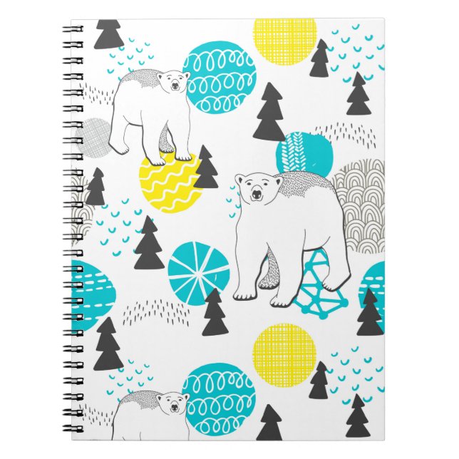 Polar bear notebook (Front)
