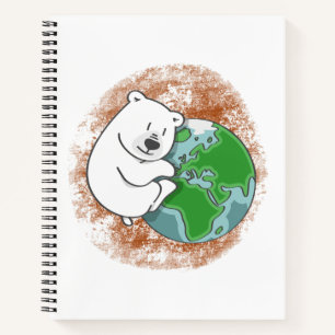 polar bear notebook