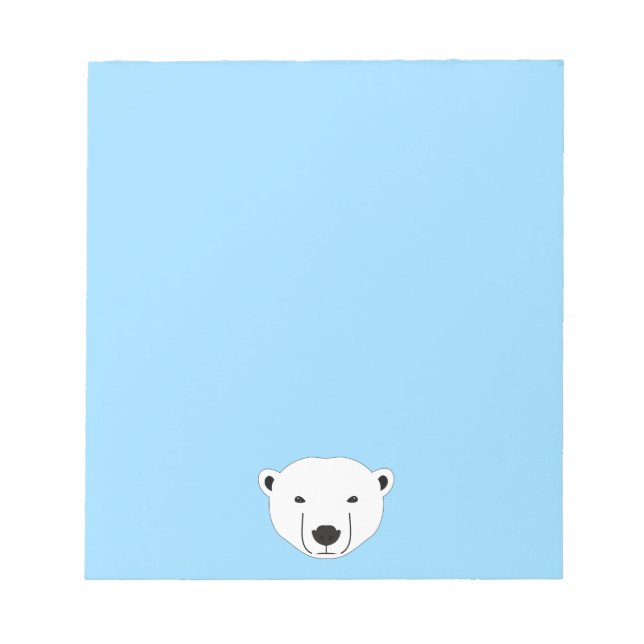 Polar Bear Notepad (Front)