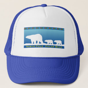 Polar Bear on Ice Trucker Hat