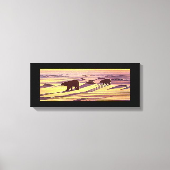 Polar Bear Painting Prints & Posters (Front)