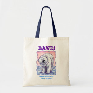 Polar Bear Party Centre Goody Tote Bag