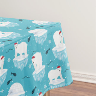 Polar Bear Party Tablecloth