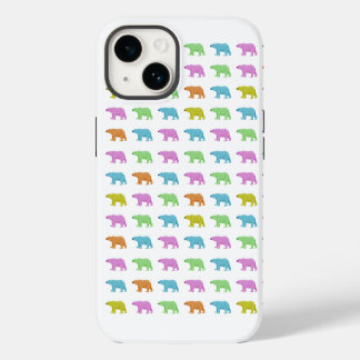 Polar Bear Pattern iPhone Case