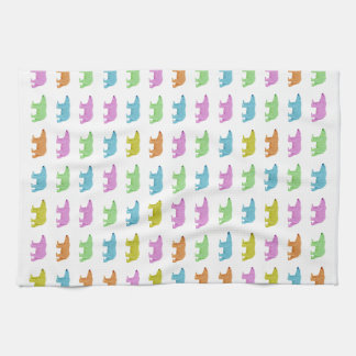 Polar Bear Pattern Kitchen Towel