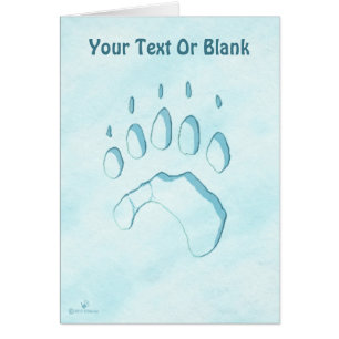 Polar Bear Paw Print