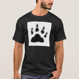 Polar Bear Paw Print T-Shirt