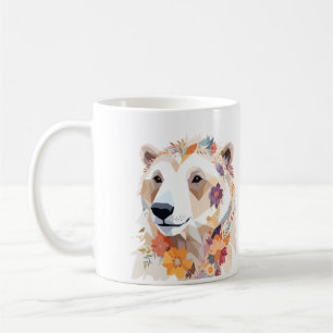 Polar Bear Playful Adorable Fun Animal Colourful Coffee Mug