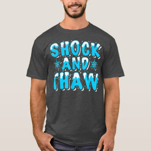 Polar Bear Plunge 2022 Costume Ice Swimming Shock  T-Shirt