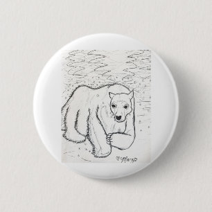 Polar Bear Plunge 2 Inch Round Button