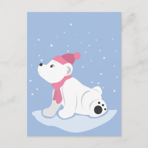Polar Bear Postcard