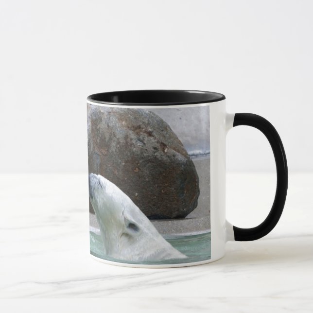 Polar Bear Ringer Mug (Right)