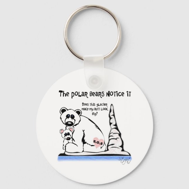POLAR BEAR S.O.S KEY CHAIN (Front)