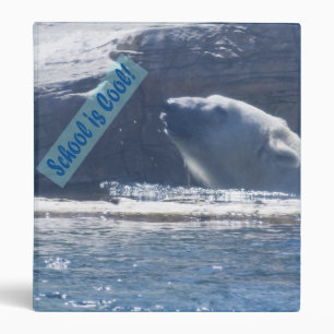 Polar Bear School is Cool Binder