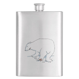 Polar Bear stainless steel flask