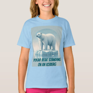 "Polar bear " standing on an iceberg T-Shirt