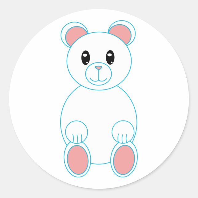 Polar Bear Sticker (Front)