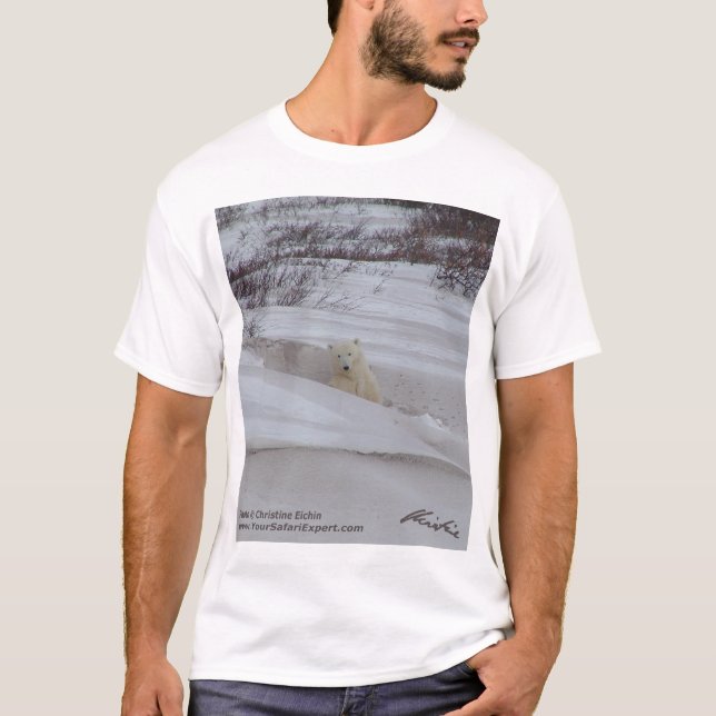 Polar Bear T-Shirt 4 (front & back design) (Front)