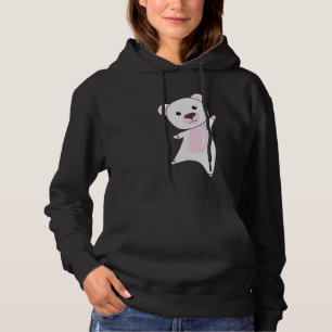Polar Bear Teddy Bear Cute Animals Bears White For Hoodie
