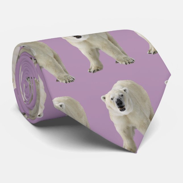 polar bear tie (Rolled)