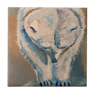 polar bear tile