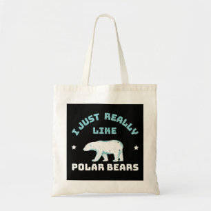 Polar Bear Tote Bag