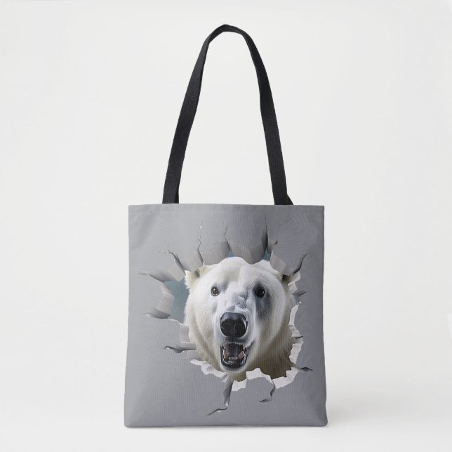 Polar Bear Tote Bag (Front)