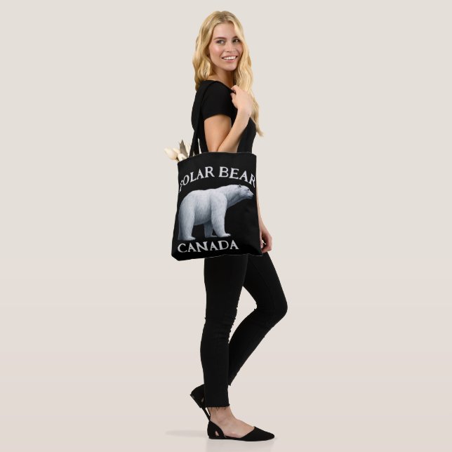 POLAR BEAR TOTE BAG (On Model)