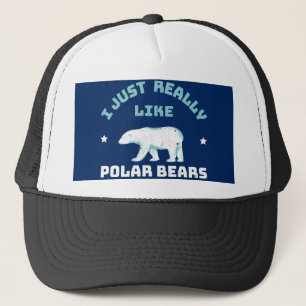 Polar Bear Trucker Hat